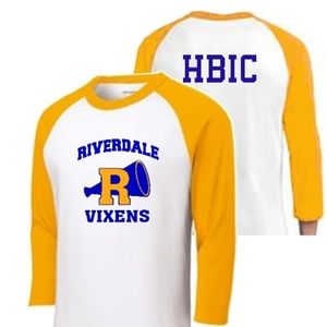 Riverdale Vixens Cheer Baseball T-Shirt